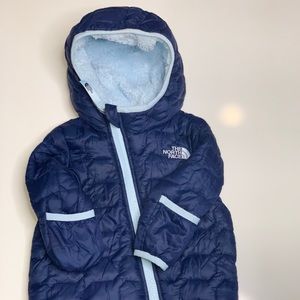 The North Face infant snowsuit
